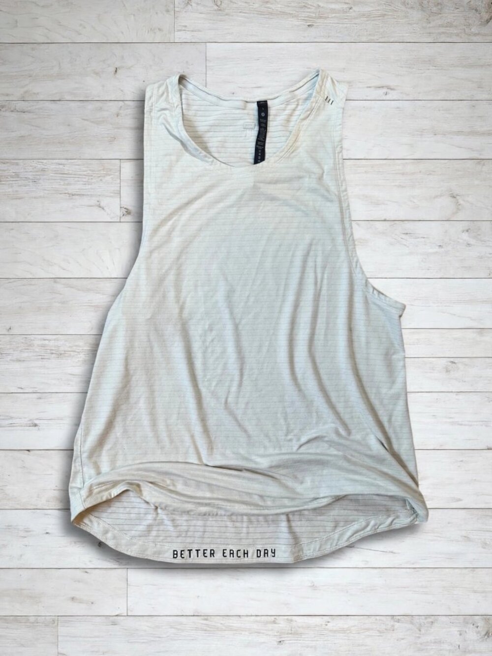 lululemon Men's License to Train Tank White Size L